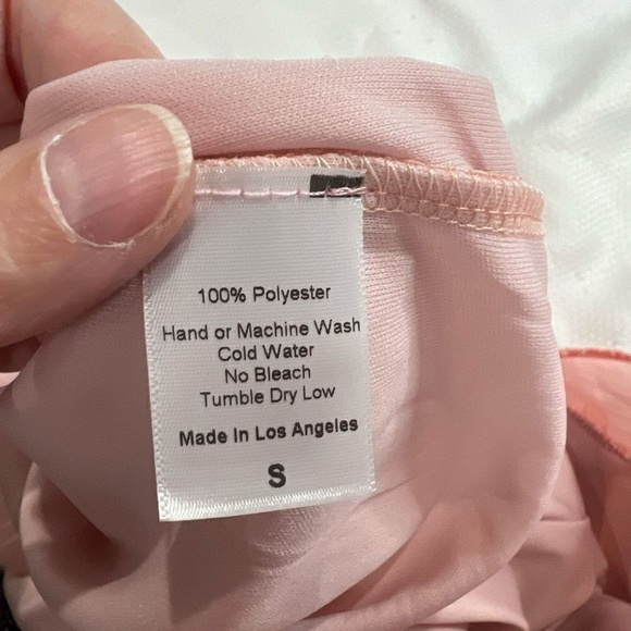 Lucy In The Sky Pink Open Back Flutter Sleeve Mini Dress - Picture 9 of 10